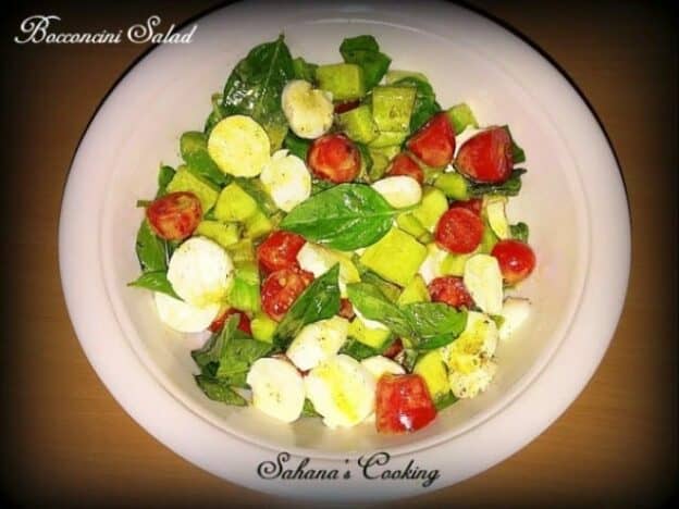 Bocconcini Salad - Plattershare - Recipes, Food Stories And Food Enthusiasts