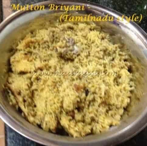 Mutton Briyani Â???? Tamilnadu Style - Plattershare - Recipes, Food Stories And Food Enthusiasts