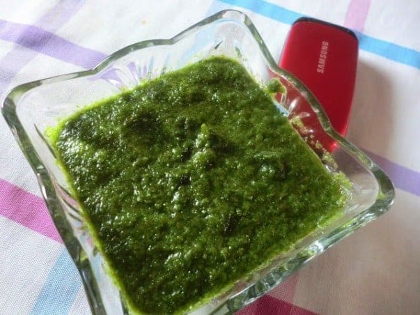 Green Chutney - Plattershare - Recipes, food stories and food lovers