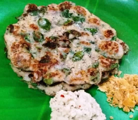 Muzhu Ulunthu & Thinai Adai (Spicy Whole Blackgram & Foxtail Millet Dosa) - Plattershare - Recipes, food stories and food lovers