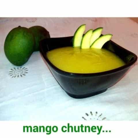 Raw Mango Chutney - Plattershare - Recipes, Food Stories And Food Enthusiasts