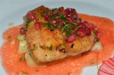 Fish In Pomegranate Sauce - Plattershare - Recipes, food stories and food lovers