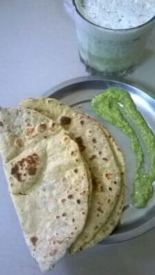 Moong Dal Masala Roti [ Gluten Free ] - Plattershare - Recipes, food stories and food lovers