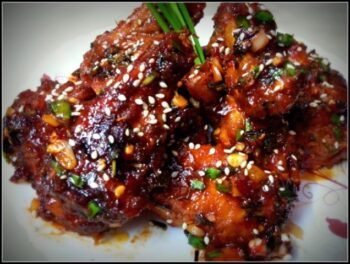 Sweet & Spicy Chicken Wings - Plattershare - Recipes, food stories and food lovers