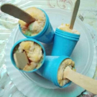 Tri-Color Burmese Kulfi: A Festive Frozen Treat - Plattershare - Recipes, food stories and food lovers Tri-Color Burmese Kulfi: A Festive Frozen Treat - Plattershare - Recipes, food stories and food lovers