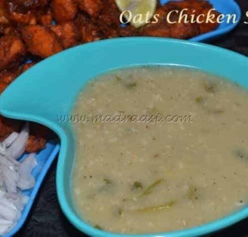 Oats Chicken Soup - Plattershare - Recipes, food stories and food enthusiasts