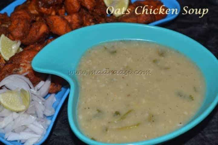 Oats Chicken Soup - Plattershare - Recipes, food stories and food lovers