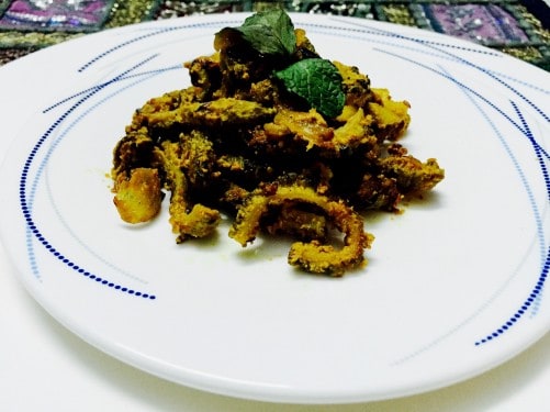 Karela Rings With Curd - Plattershare - Recipes, Food Stories And Food Enthusiasts
