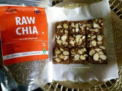Chia Seeds Energy Bars- Perfect Food For Instant Energy! - Plattershare - Recipes, food stories and food enthusiasts