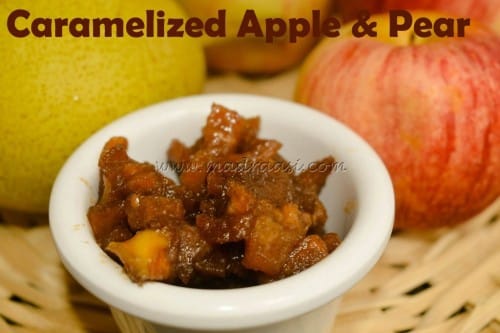 Caramelized Apple And Pear - Plattershare - Recipes, food stories and food lovers