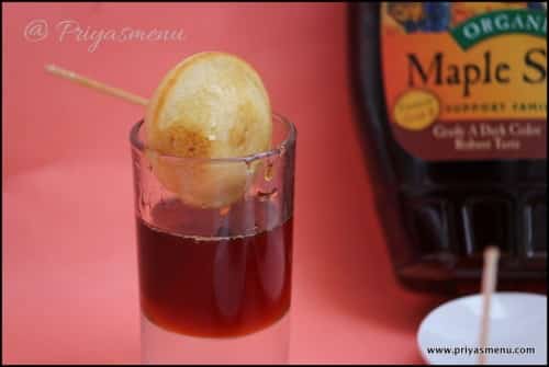 Maple Syrup Cake Balls / Maple Syrup Cake Paniyaram - Plattershare - Recipes, food stories and food lovers