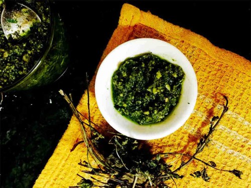 5 Ingredient Pesto Sauce - Plattershare - Recipes, food stories and food lovers
