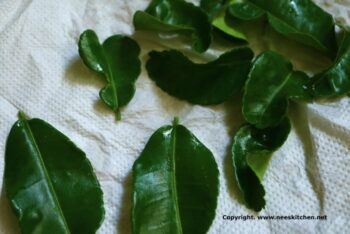 Kaffir Lime Leaves Pickle (Vepilakatti) - Plattershare - Recipes, food stories and food lovers