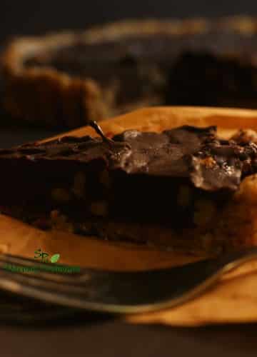 Vegan Chocolate Tart With Chia Seeds - Plattershare - Recipes, Food Stories And Food Enthusiasts