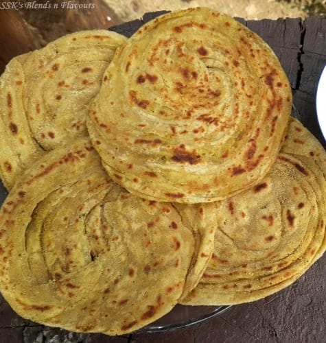 Lachha Paratha - Plattershare - Recipes, food stories and food lovers