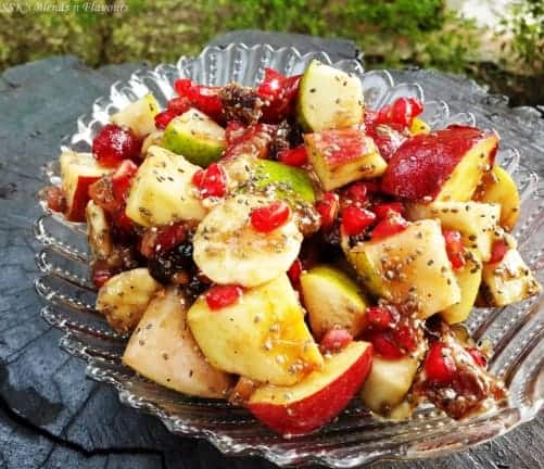 Mixed Fruit Salad With Chia Seeds - Plattershare - Recipes, Food Stories And Food Enthusiasts