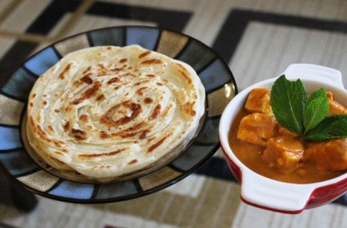 Malabari Parotta Or Kerala Parotta (Without Egg) - Plattershare - Recipes, food stories and food lovers