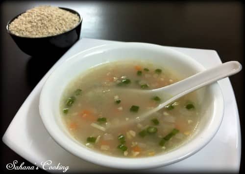 Barley Vegetables Soup - Plattershare - Recipes, food stories and food lovers