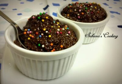 Chia Seed Chocolate Pudding