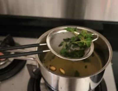 Soothing Tulsi-Cardamom Water: A Refreshing Navaratri Beverage - Plattershare - Recipes, food stories and food lovers Soothing Tulsi-Cardamom Water: A Refreshing Navaratri Beverage - Plattershare - Recipes, food stories and food lovers