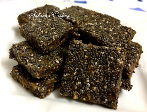 Chia Seeds Energy Bars- Perfect Food For Instant Energy! - Plattershare - Recipes, food stories and food lovers