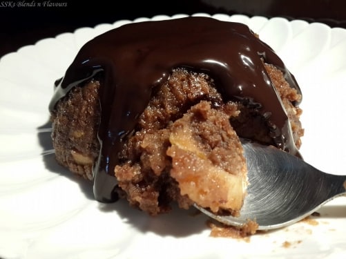 Steamed Chocolate N Fruit Pudding - Plattershare - Recipes, food stories and food lovers