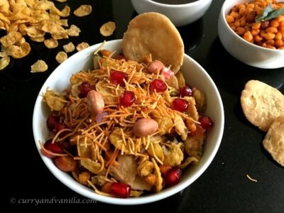 Cornflakes Bhel Chaat - Plattershare - Recipes, food stories and food lovers