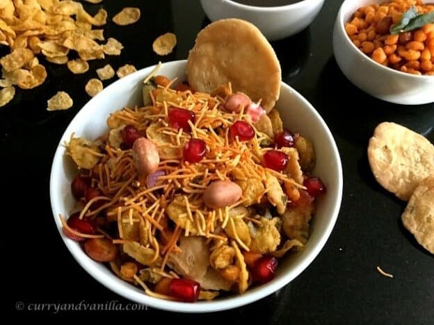 Cornflakes Bhel Chaat - Plattershare - Recipes, Food Stories And Food Enthusiasts