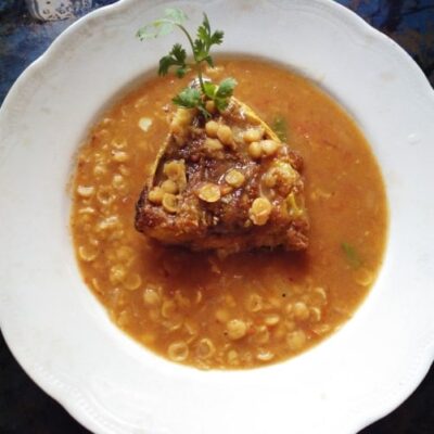 Mooror Dal (Fish Head With Channa Dal) - Plattershare - Recipes, food stories and food lovers