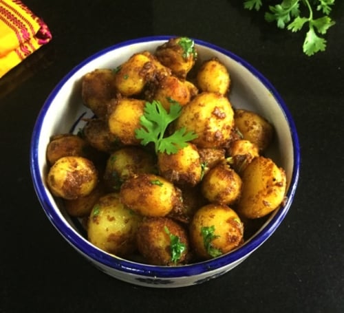 Quick Baby Aloo Fry - Plattershare - Recipes, Food Stories And Food Enthusiasts
