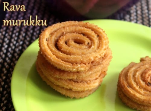 Rava Murukku - Plattershare - Recipes, food stories and food lovers