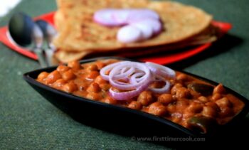 Chole Capsicum Masala - Plattershare - Recipes, food stories and food lovers