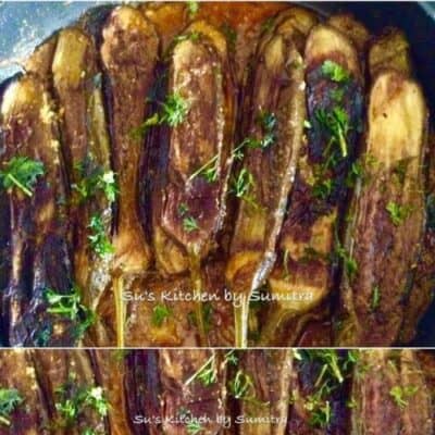Brinjal / Baby Eggplant Gravy - Plattershare - Recipes, food stories and food enthusiasts