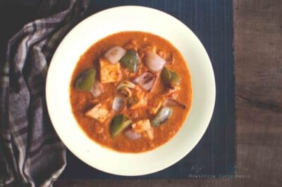 Kadai Paneer - Plattershare - Recipes, food stories and food lovers