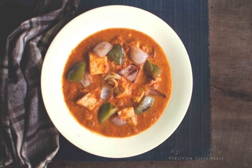 Kadai Paneer - Plattershare - Recipes, food stories and food lovers