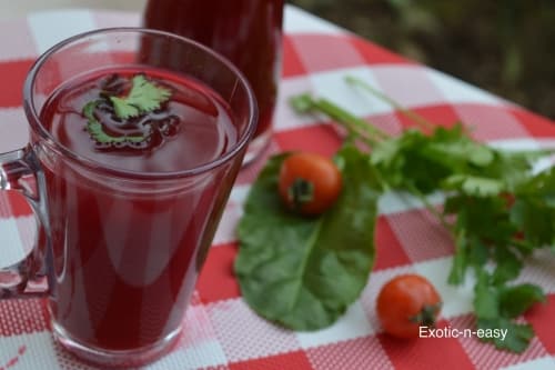Beetroot Vegetable Soup - Plattershare - Recipes, food stories and food lovers