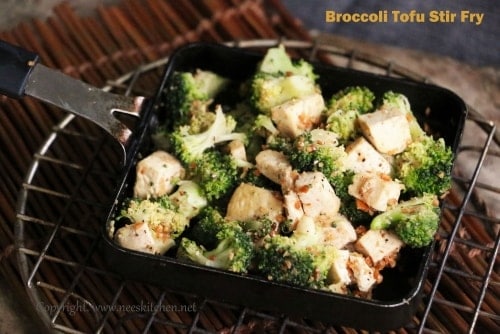 Broccoli Tofu Stir Fry - Plattershare - Recipes, food stories and food lovers