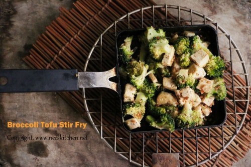 Broccoli Tofu Stir Fry - Plattershare - Recipes, food stories and food enthusiasts
