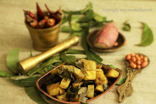 Sweet Potato & Neem Leaves Curry - Plattershare - Recipes, food stories and food lovers