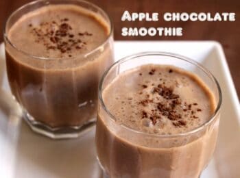 Apple Chocolate Smoothie - Plattershare - Recipes, food stories and food lovers