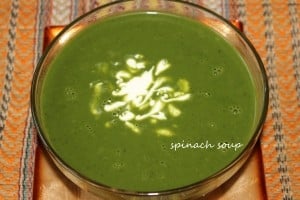 Spinach Or Palak Soup - Plattershare - Recipes, food stories and food lovers