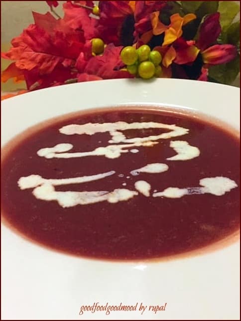 Tomato & Mixed Veggie Soup - Plattershare - Recipes, food stories and food lovers