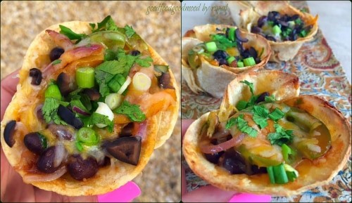 Enchilada Cups - Plattershare - Recipes, Food Stories And Food Enthusiasts