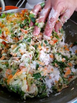 Mixed Vegetable Akki Roti - Plattershare - Recipes, food stories and food lovers