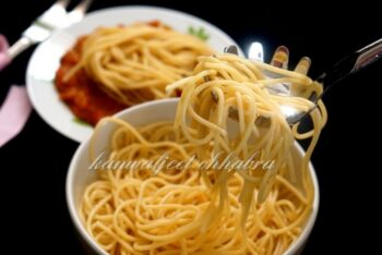Spaghetti In Red Sauce - Plattershare - Recipes, food stories and food lovers