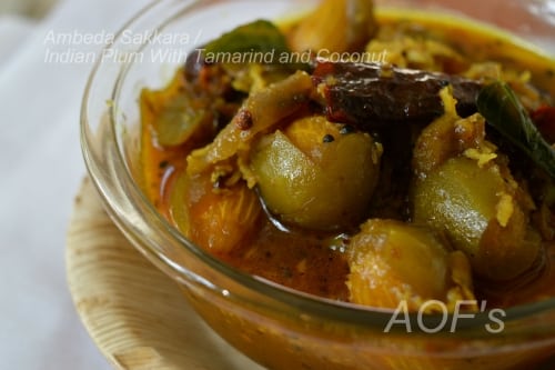 Ambeda Sakkara (Indian Olive Curry) - Plattershare - Recipes, food stories and food lovers