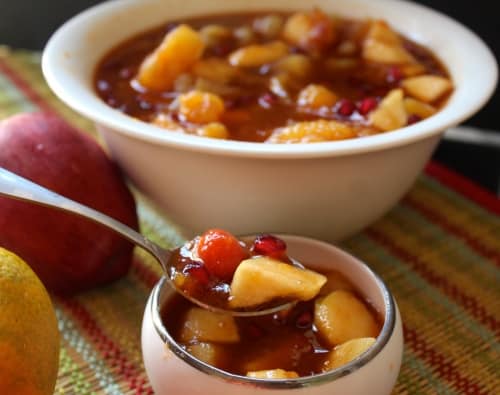 Sweet Mixed Fruit Pachadi (A South Indian Delicious Mixed Fruit Accompaniment) - Plattershare - Recipes, food stories and food lovers