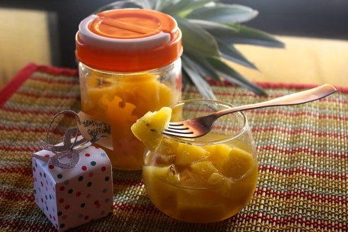 Preserved Pineapple (A Delicious Way Of Preserving Pineapple At Home For The Festive Season!) - Plattershare - Recipes, food stories and food lovers