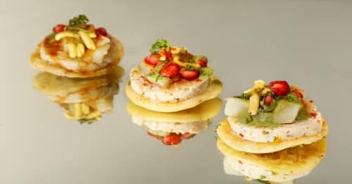 Chicken Terrine Chaat - Plattershare - Recipes, Food Stories And Food Enthusiasts