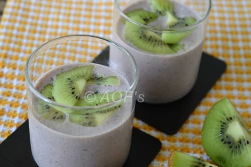 Black Rice And Kiwi Phirni (An Exotic Rice Pudding) - Plattershare - Recipes, food stories and food lovers